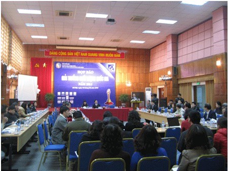 The awarding ceremony The awarding ceremony